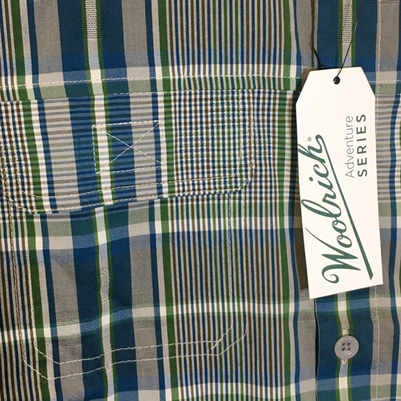 Woolrich Keep it Moving Men's SS Shirt - Size Small - Pre-owned - GVBGCB - Picture 4 of 8